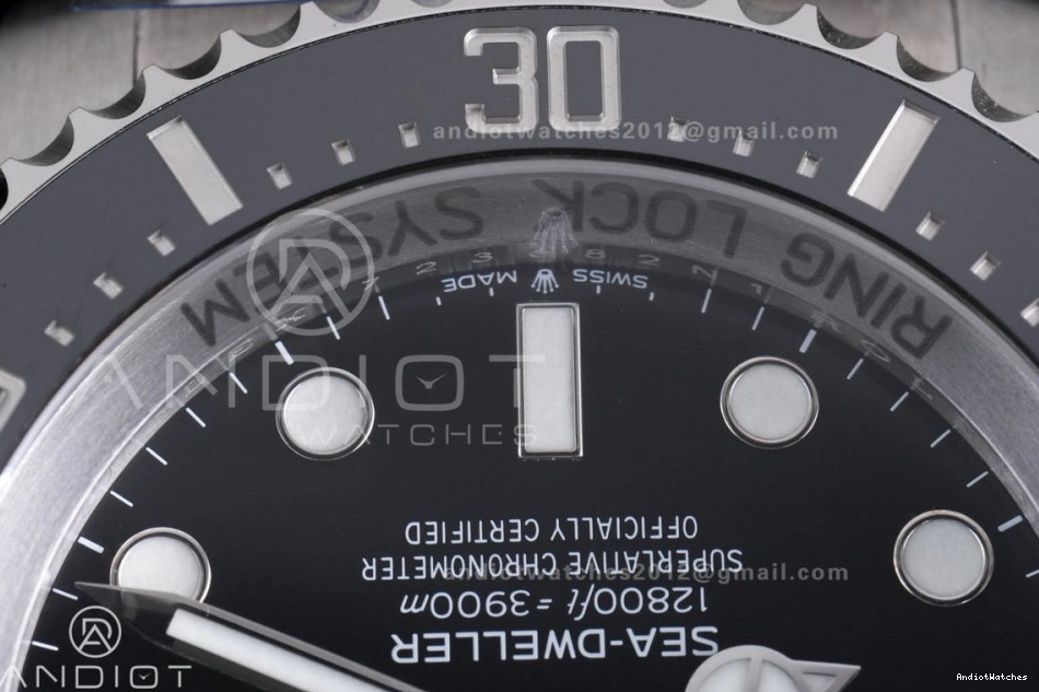 Case Edition Ceramic Bracelet SS VR and Best C+F 1058 Black 904L 126660 1:1 TimelessDesign Sea-Dweller 0131